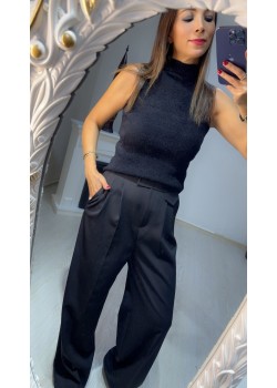 Palazzo Pantalon  Siyah 