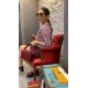 MULTİ ÇİZGİLİ CEPLİ GÖMLEK BORDO 