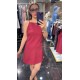 Basic Bordo Elbise 