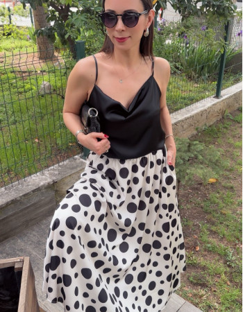  Coco Puantiyeli Etek 