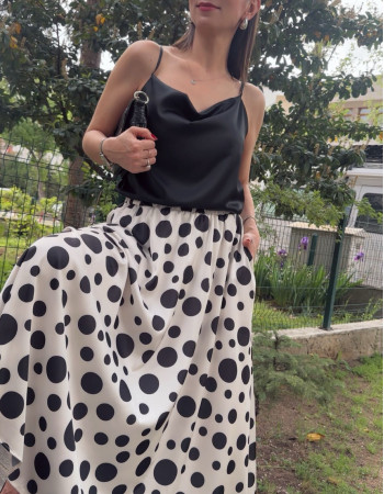  Coco Puantiyeli Etek 