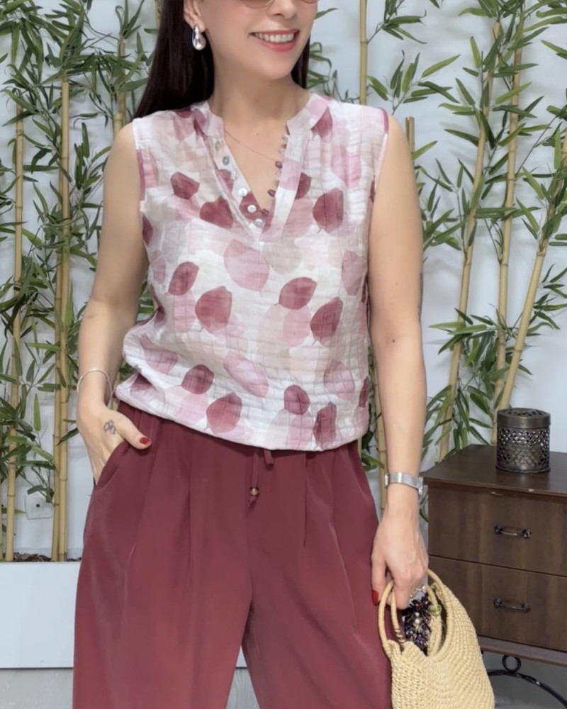 Rose Şifon Bluz