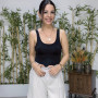 Nora Yumuşak Dokulu Şort  Beyaz 