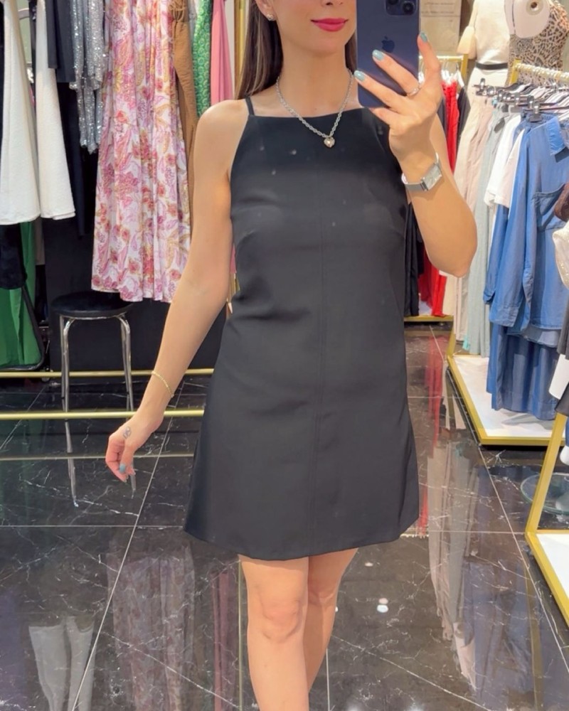 Basic Siyah Elbise Basic Siyah Elbise