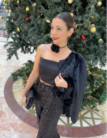 Payet Pantolon Siyah Payet Pantolon Siyah