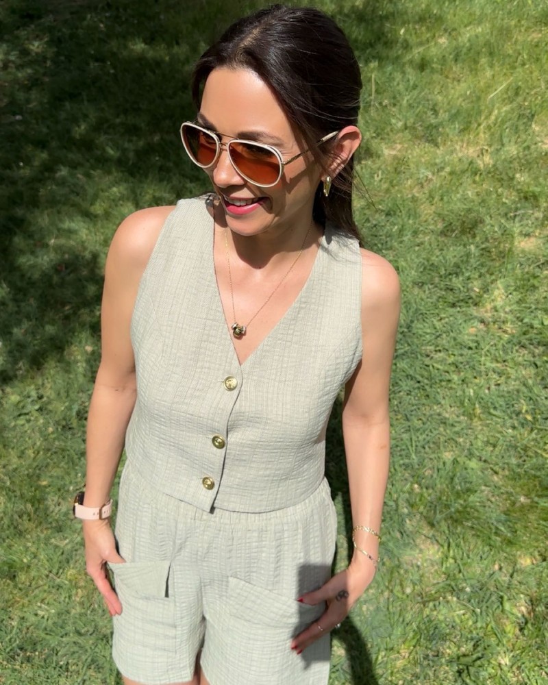 Şort Yelek Takım Şort Yelek Takım