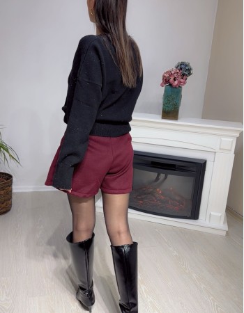 Kaşe Şort Etek 