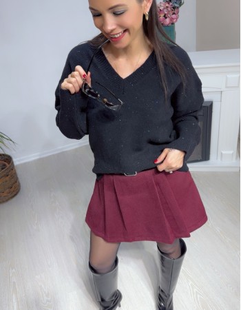 Kaşe Şort Etek 