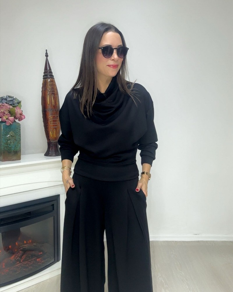 Soft Elegance Takım Siyah 