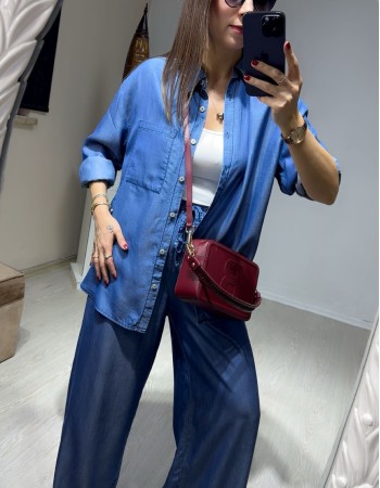 Cool Denim Tensel Takım