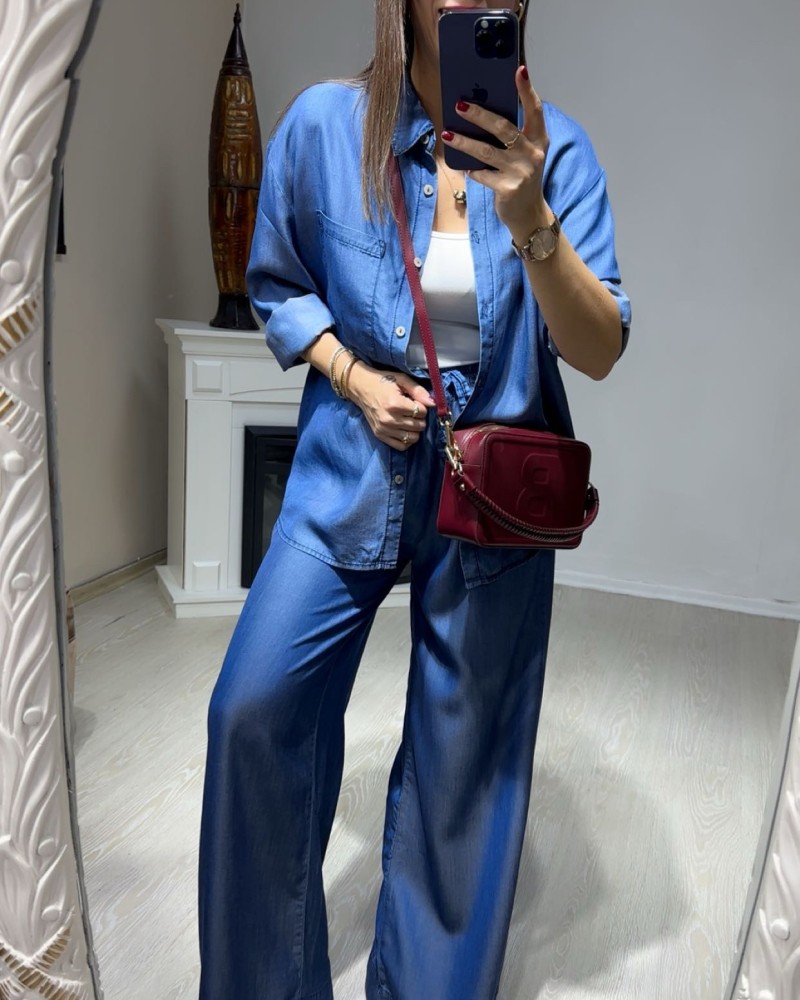 Cool Denim Tensel Takım