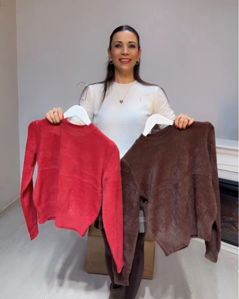 Basic Triko Bordo Basic Triko Bordo